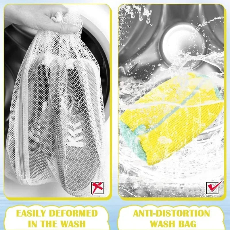 QuietGuard Pro Shoe Wash Bag